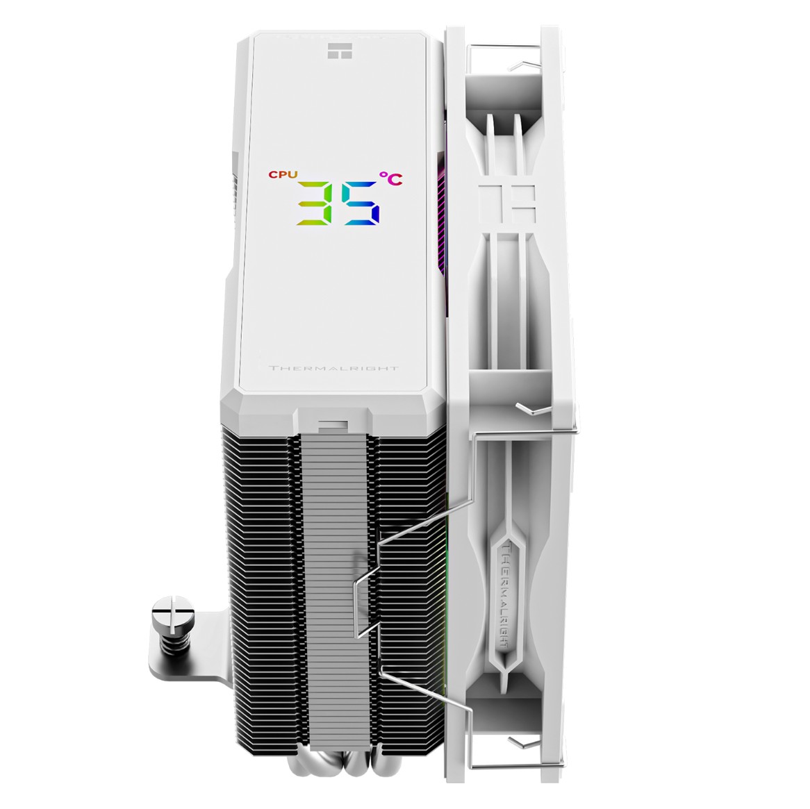 Matériels informatique THERMALRIGHT Assassin X 120 R Digital ARGB Blanc infinytech Réunion 04