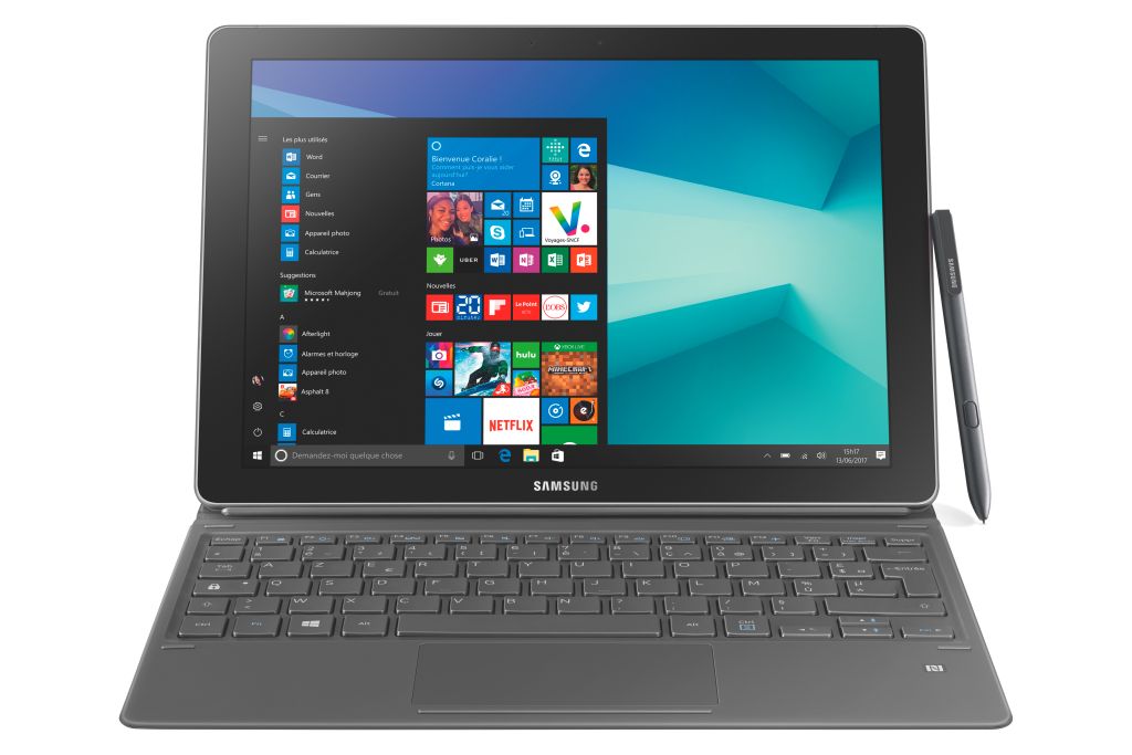 Matériels informatique tablette pc SAMSUNG Galaxy Book W728 infinytech Réunion 1