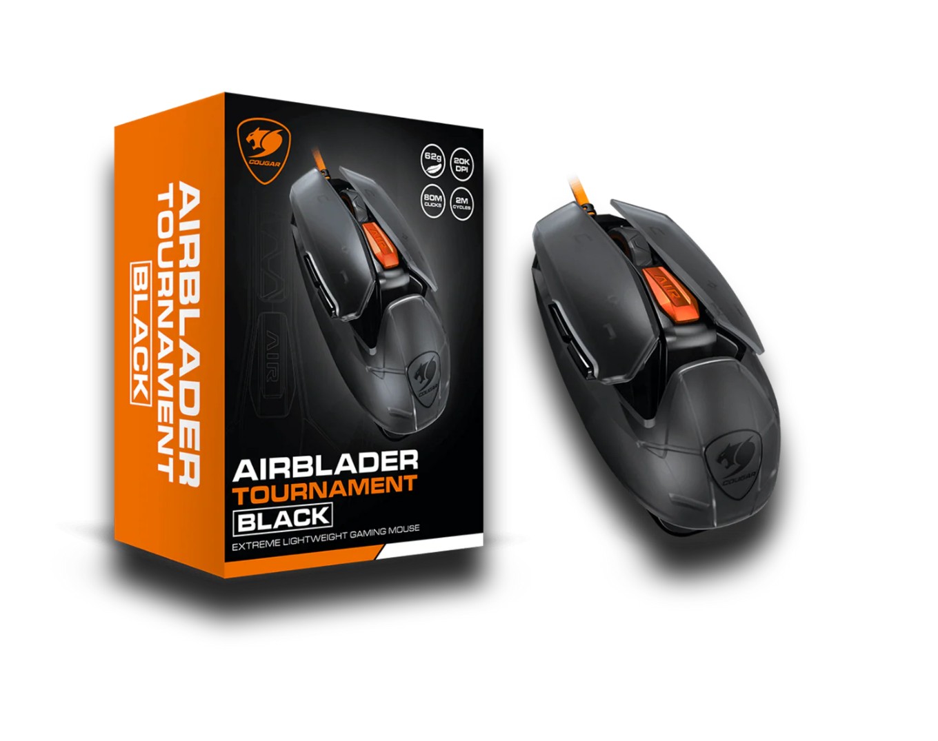 Matériels informatique Cougar Airblader Tournament Noire infinytech Réunion 07