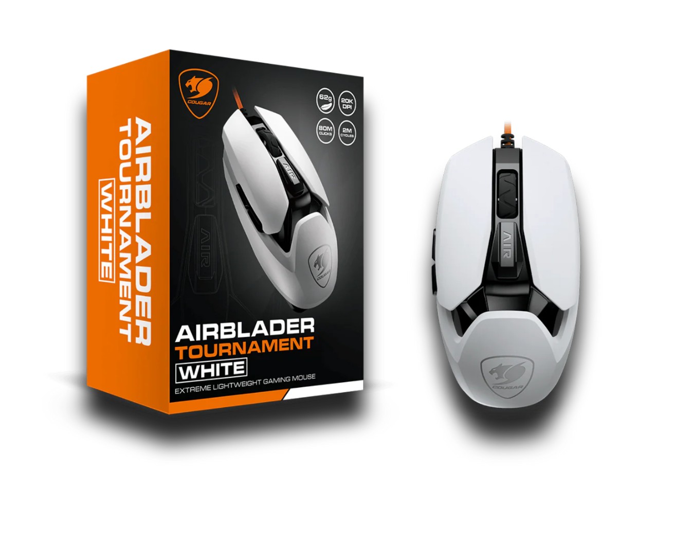 Matériels informatique Cougar Airblader Tournament Blanche infinytech Réunion 04