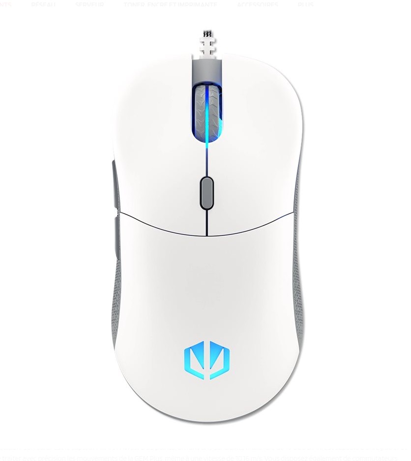 Matériels informatique ENDORFY GEM Plus Onyx Blanc infinytech Réunion 01