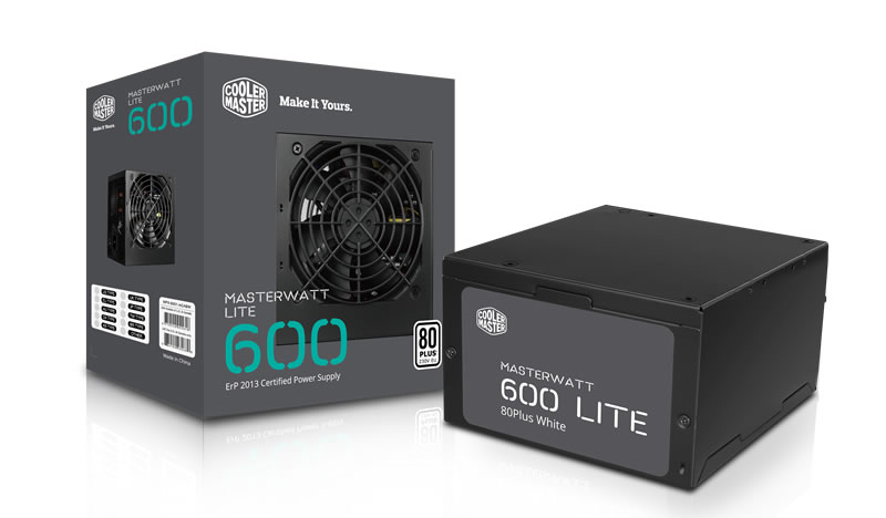 Matériels informatique alimentation ATX COOLER MASTER Masterwatt 600 Lite infinytech Réunion 1