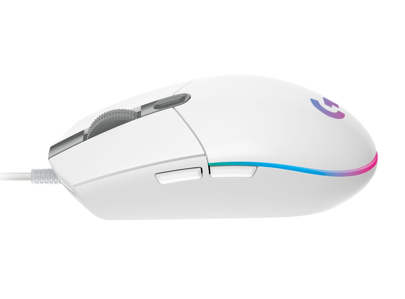 Matériels informatique LOGITECH G203 LightSync Blanche infinytech Réunion 22