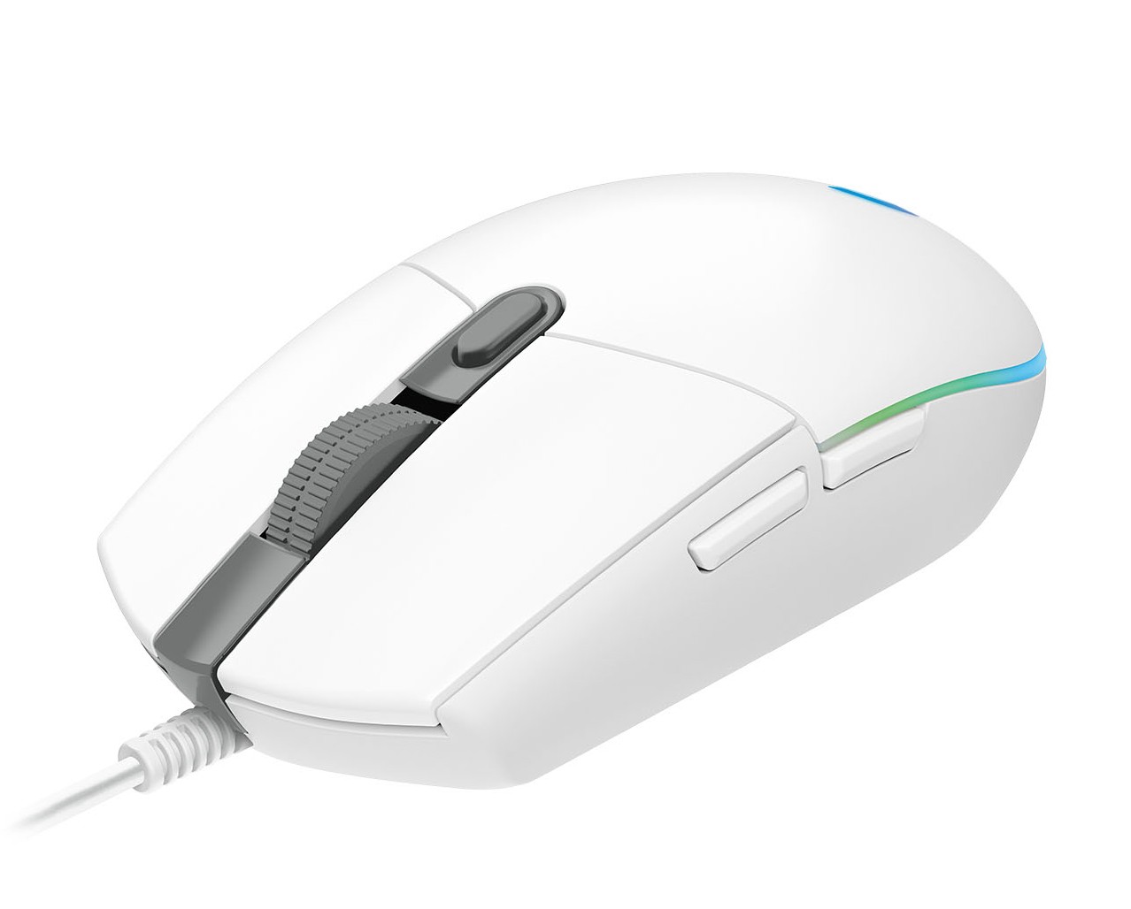 Matériels informatique LOGITECH G203 LightSync Blanche infinytech Réunion 21