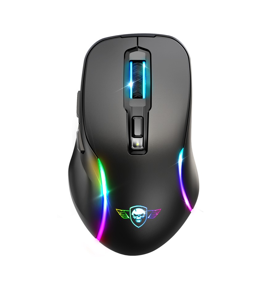 SPIRIT of GAMER Elite M50 Dark RGB Noire infinytech Réunion 25