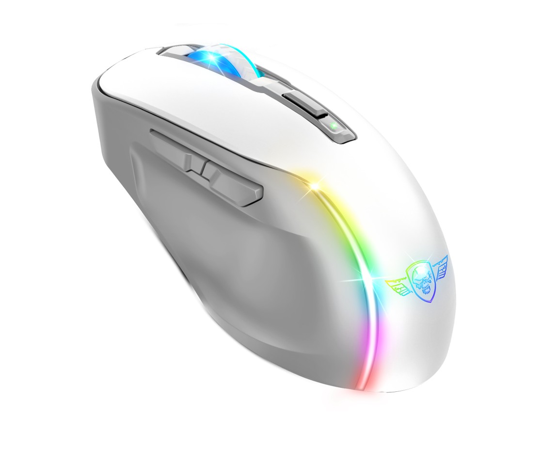 SPIRIT of GAMER Elite M50 Artic RGB Blanche infinytech Réunion 26