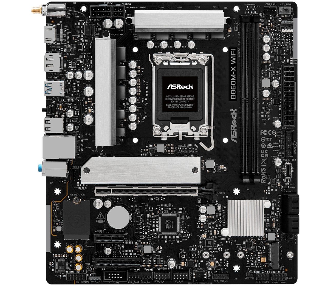 Matériels informatique ASRock B860M-X WiFi infinytech Réunion 02