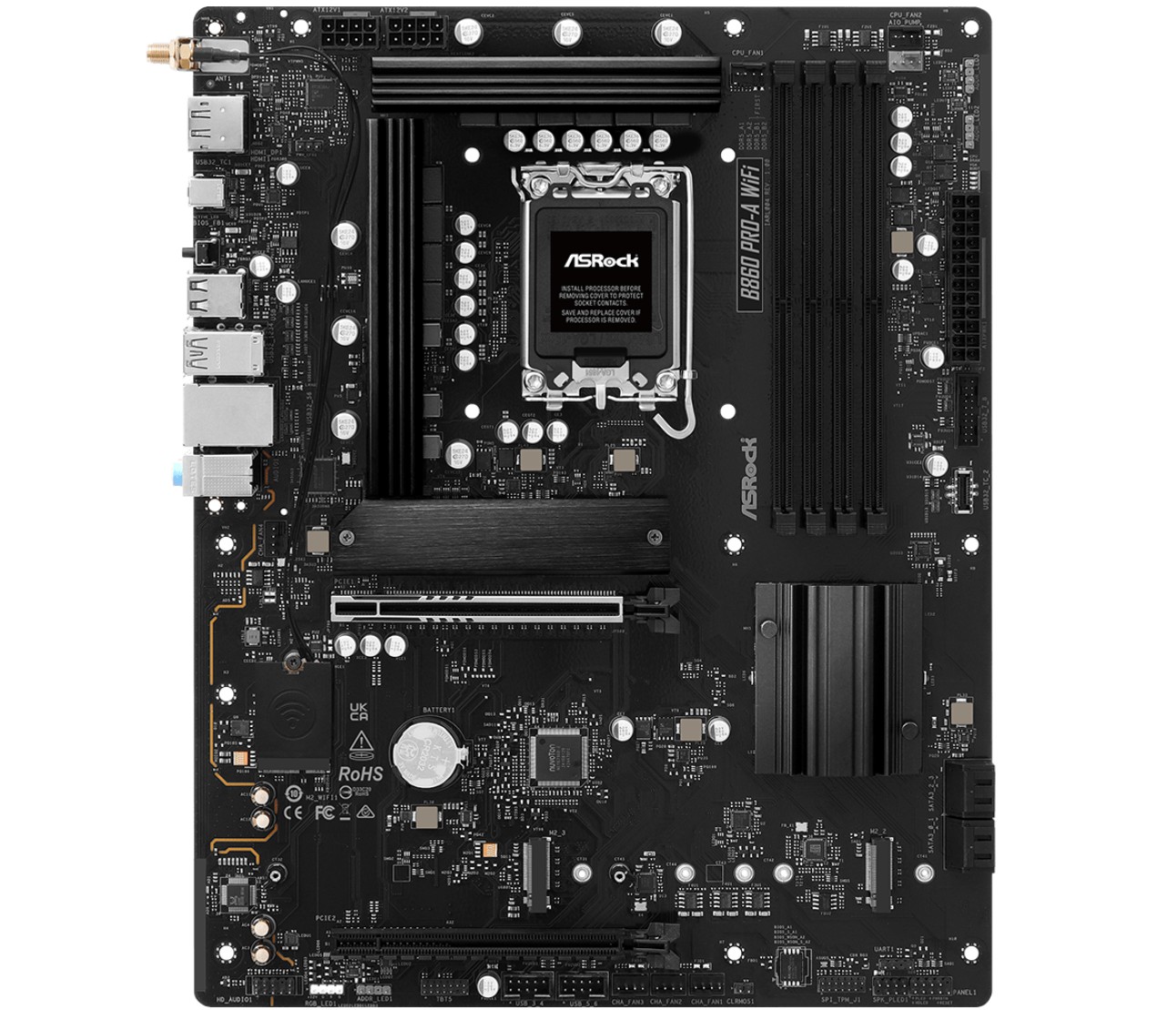 Matériels informatique ASRock B860 Pro-A WiFi infinytech Réunion 02