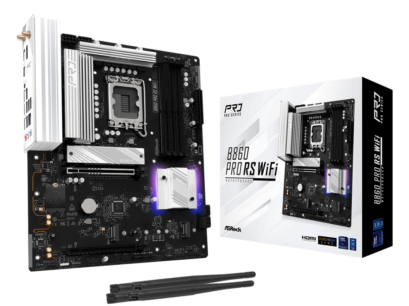 Matériels informatique ASRock B860 Pro RS WiFi infinytech Réunion 01