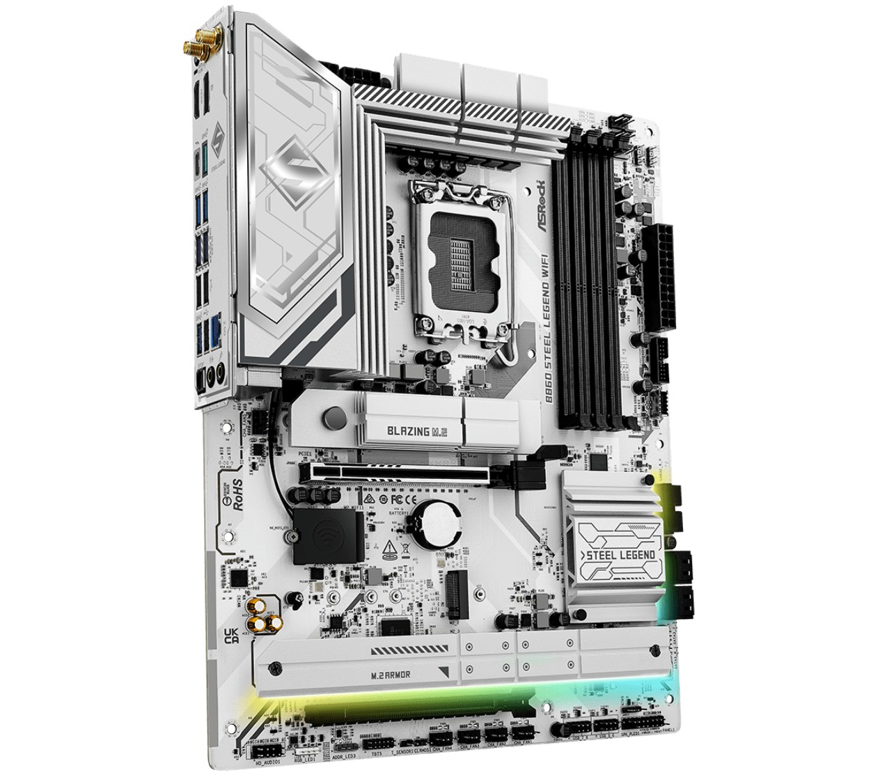 Matériels informatique ASRock B860 Steel Legend Wi-Fi infinytech Réunion 03
