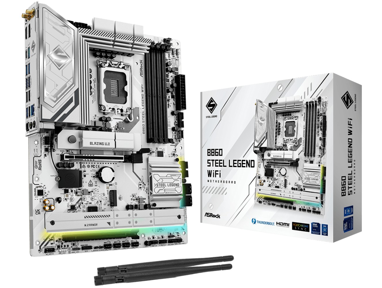 Matériels informatique ASRock B860 Steel Legend Wi-Fi infinytech Réunion 01