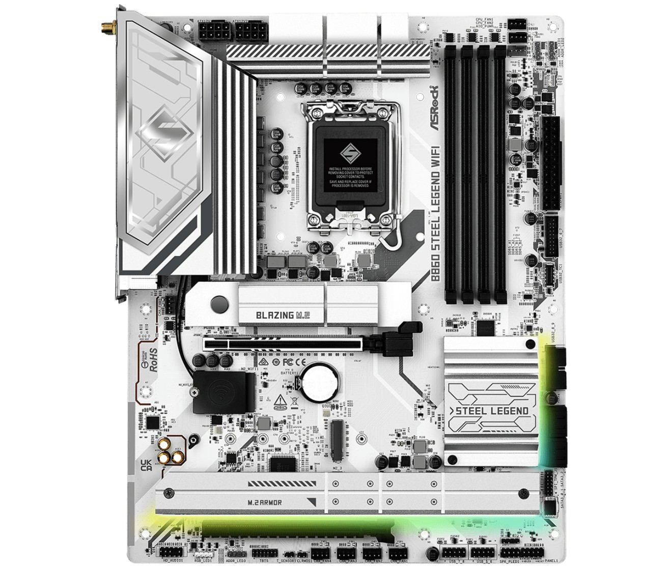 Matériels informatique ASRock B860 Steel Legend Wi-Fi infinytech Réunion 02