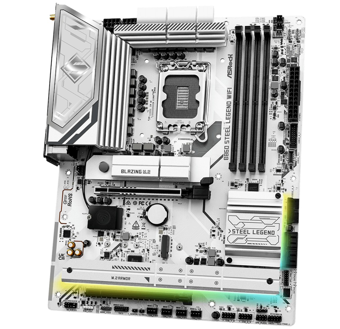 Matériels informatique ASRock B860 Steel Legend Wi-Fi infinytech Réunion 04