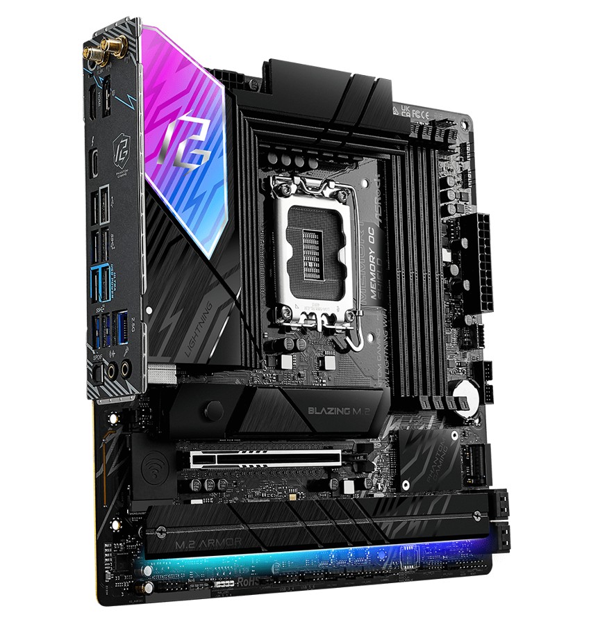 Matériels informatique ASRock B860M Lightning WiFi infinytech Réunion 03