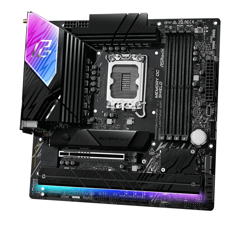 Matériels informatique ASRock B860M Lightning WiFi infinytech Réunion 04