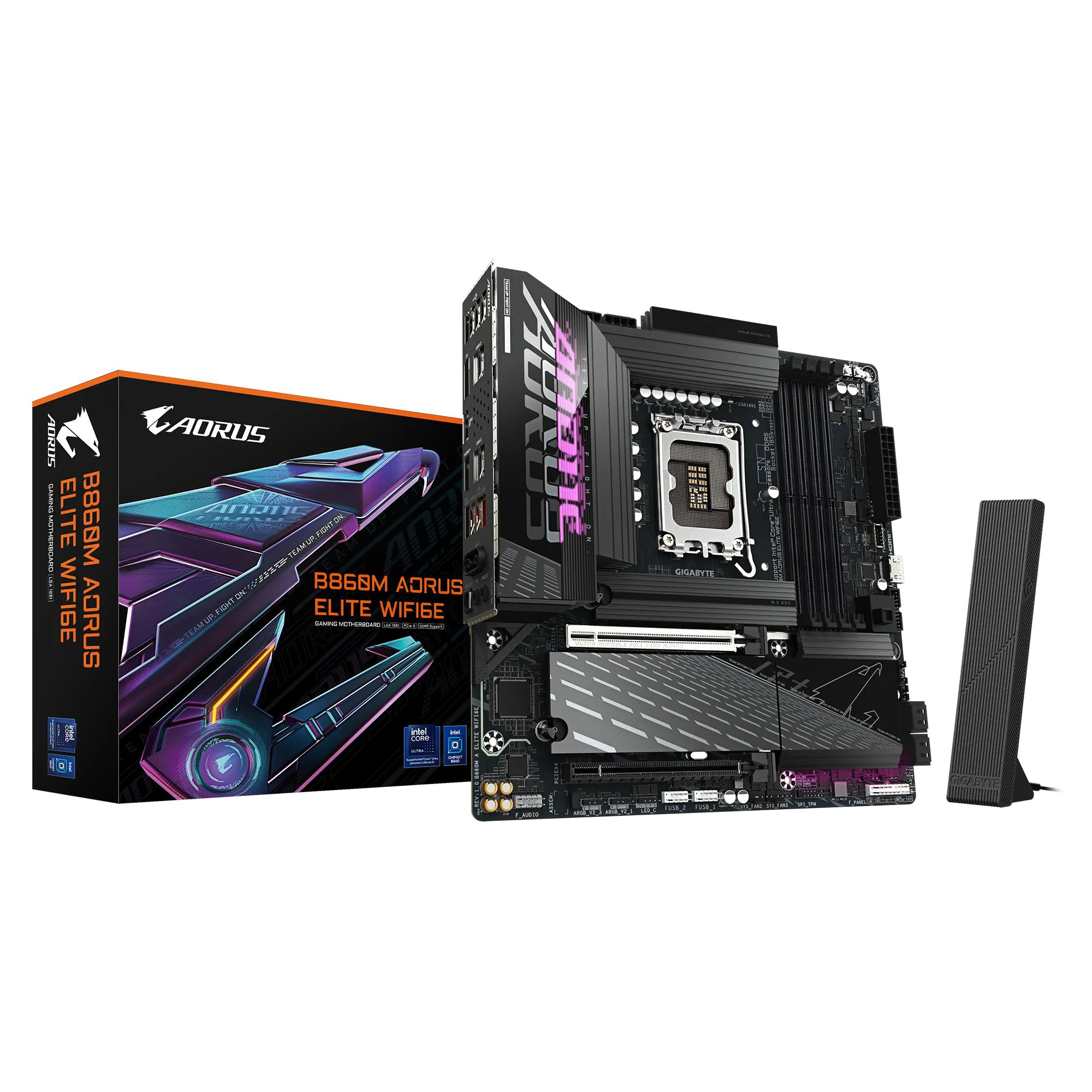 Matériels informatique Gigabyte B860M Aorus Elite WiFi6E infinytech Réunion 01