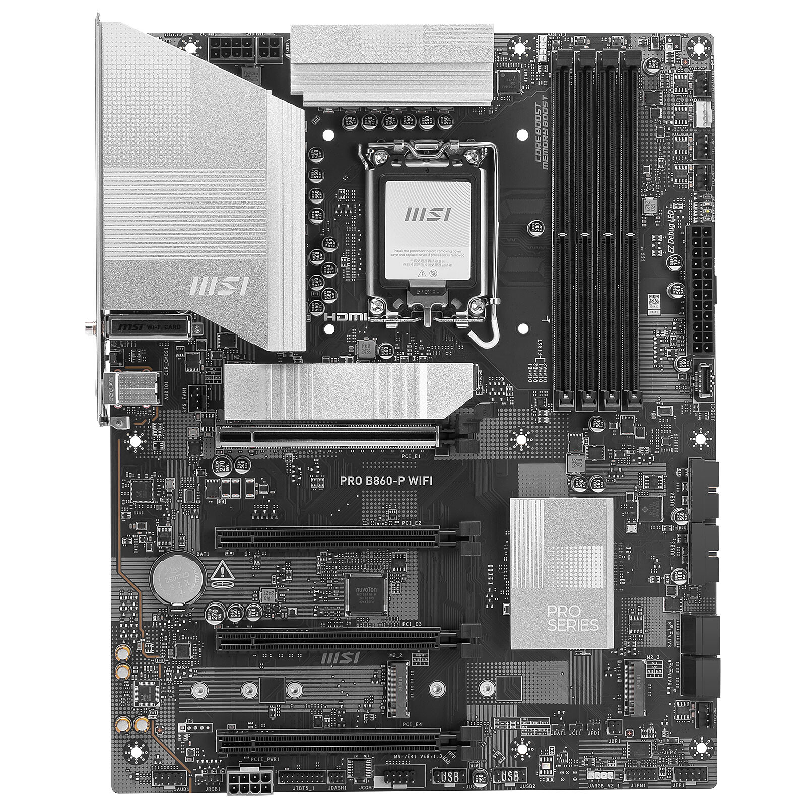 Matériels informatique MSI Pro B860-P WiFi infinytech Réunion 02