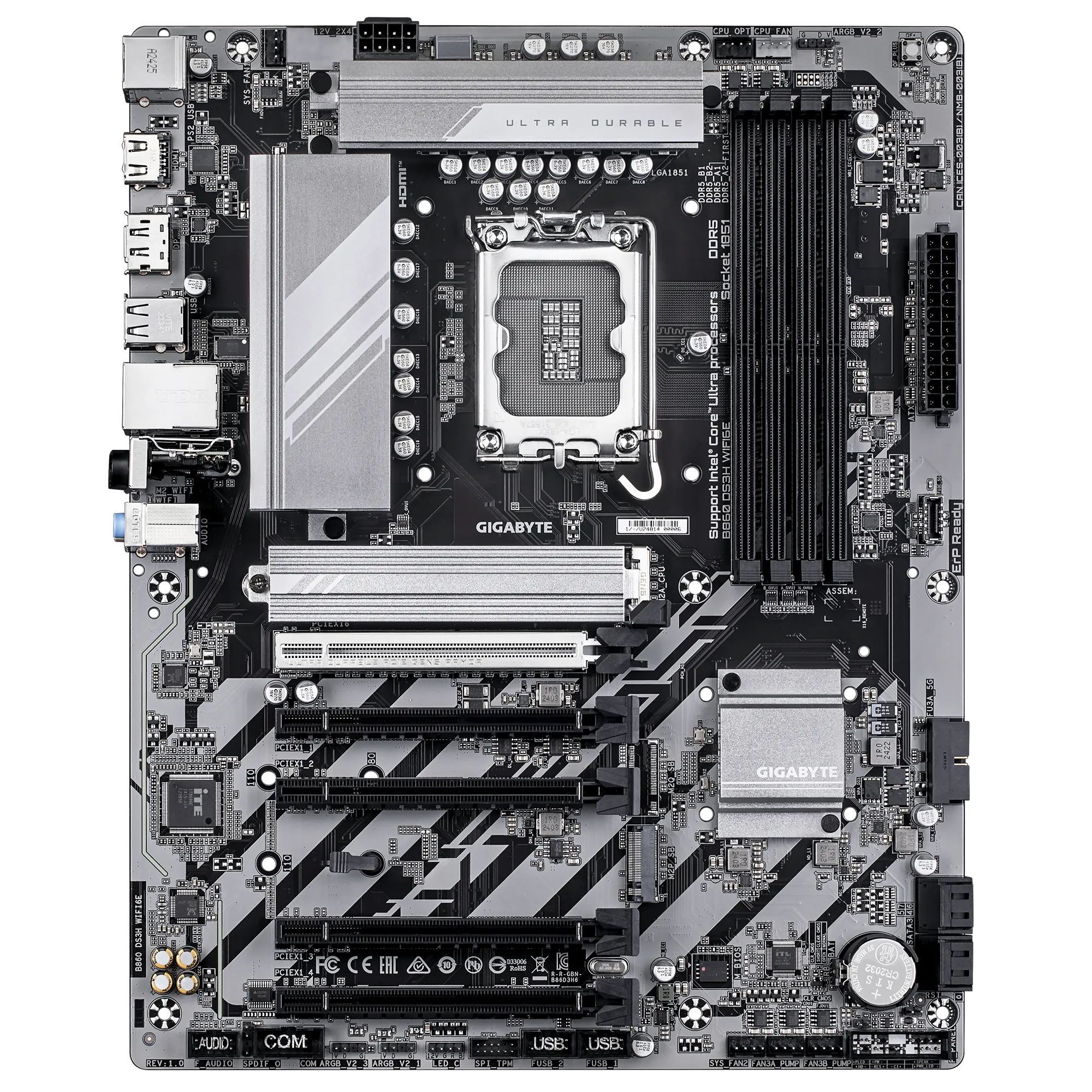 Matériels informatique Gigabyte B860 DS3H WiFi6E infinytech Réunion 02