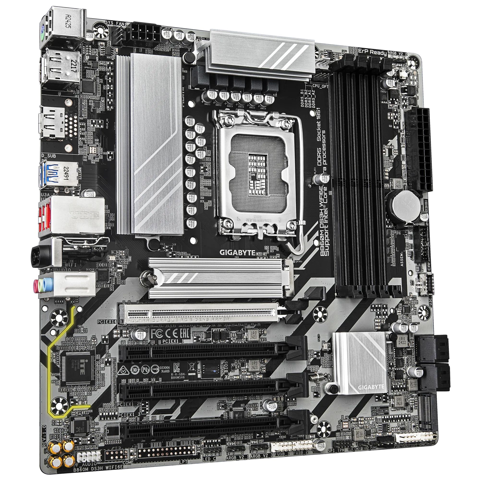 Matériels informatique Gigabyte B860M DS3H WiFi6E infinytech Réunion 03