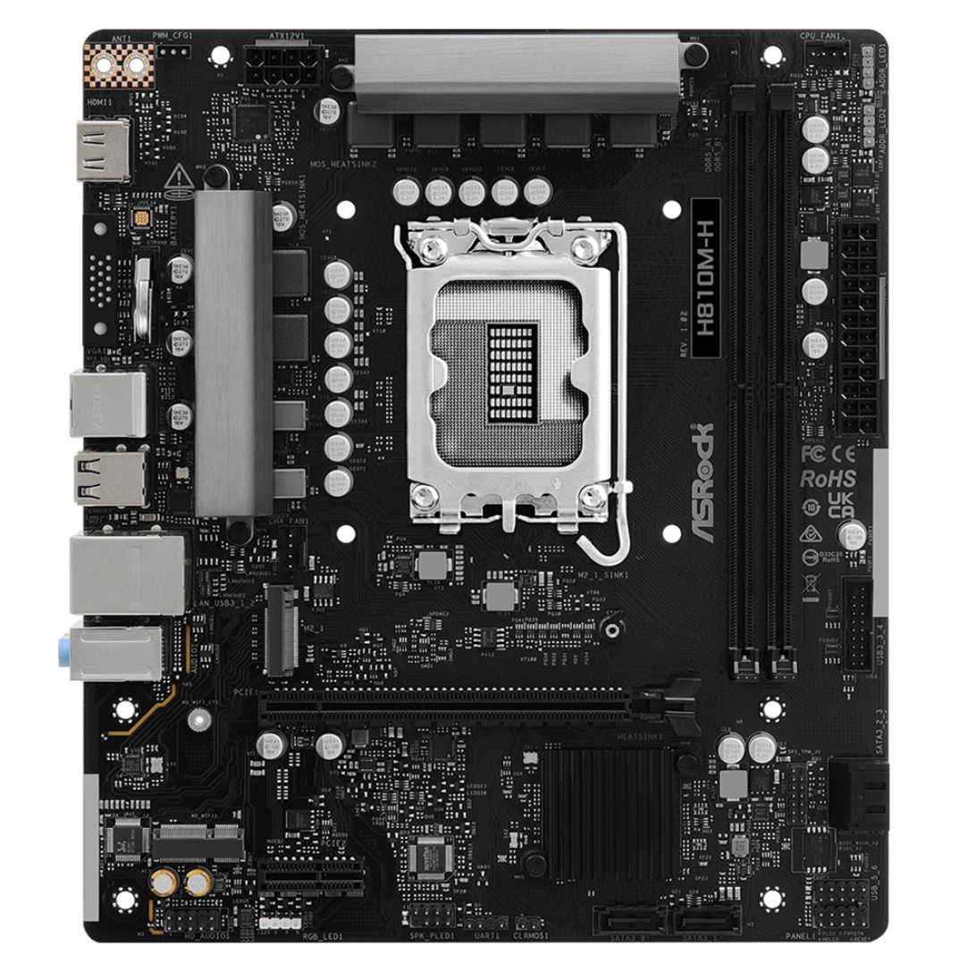 Matériels informatique ASRock H810M-H infinytech Réunion 02