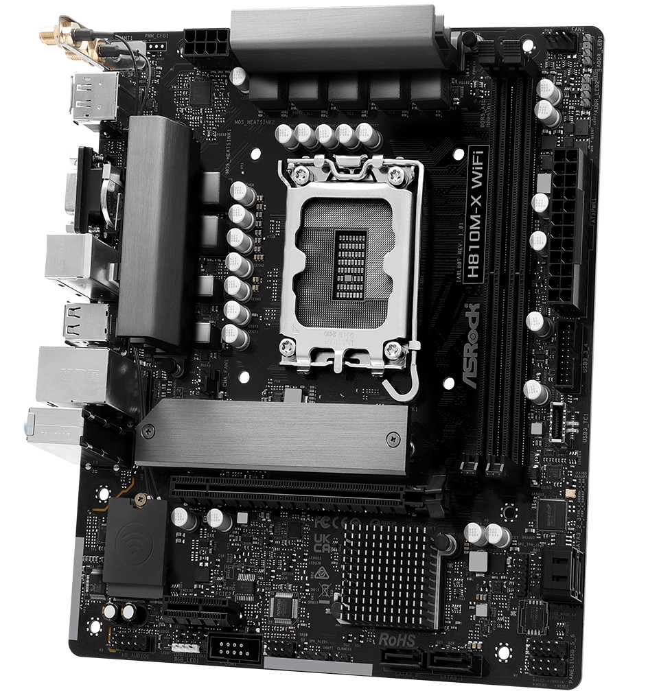 Matériels informatique ASRock H810M-X WiFi infinytech Réunion 04