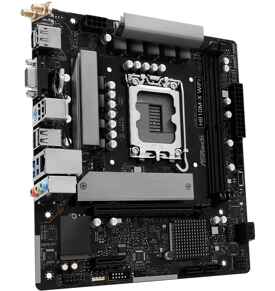 Matériels informatique ASRock H810M-X WiFi infinytech Réunion 03
