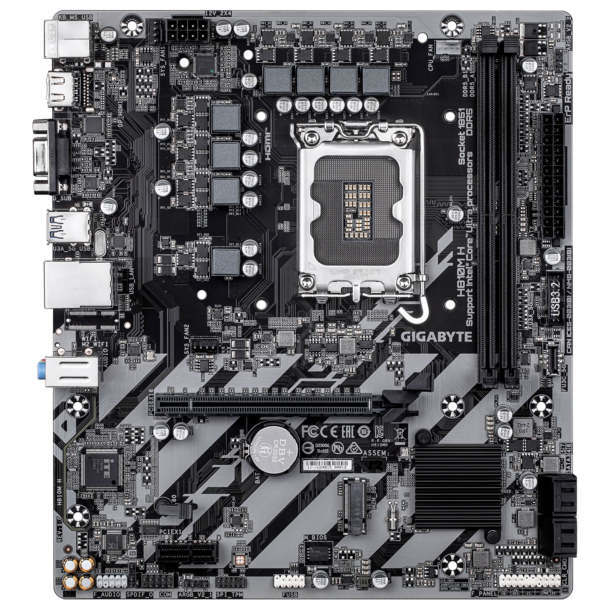 Matériels informatique Gigabyte H810M-H infinytech Réunion 02