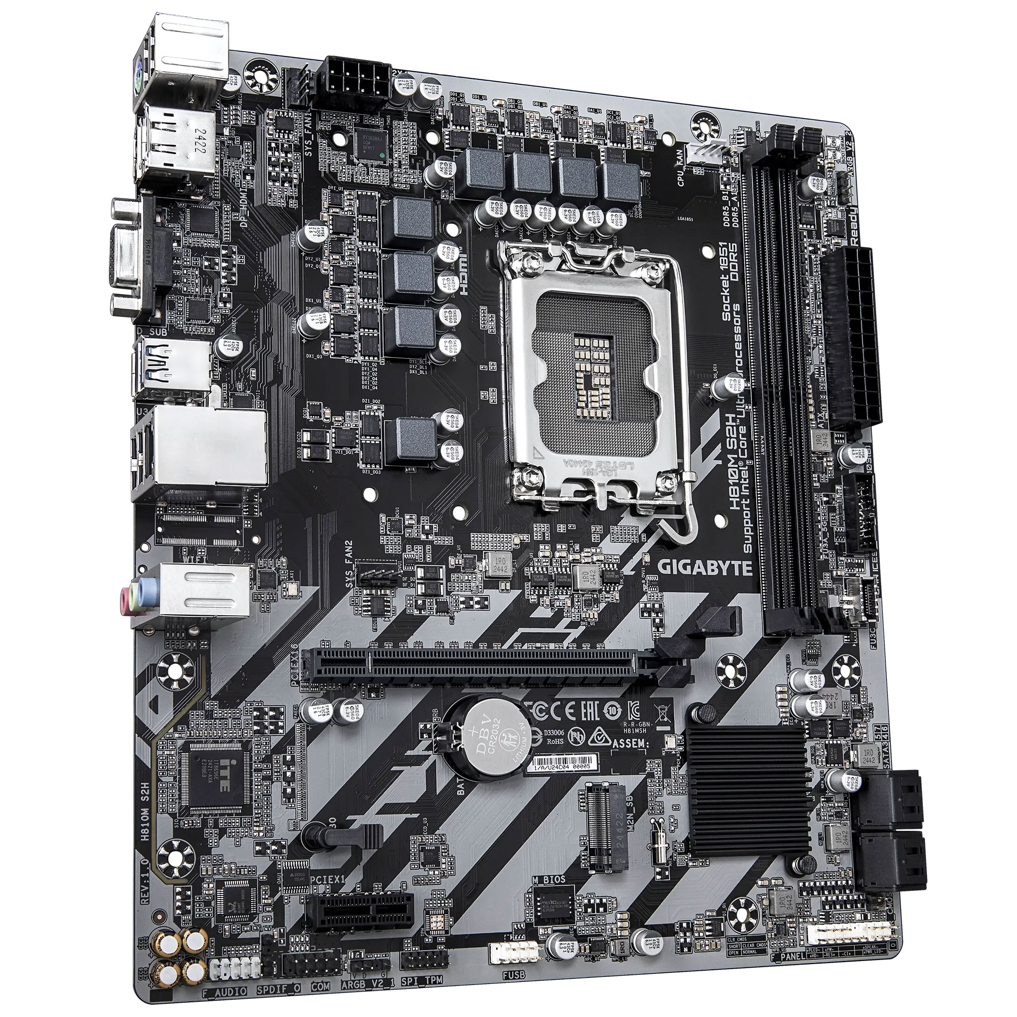 Matériels informatique Gigabyte H810M S2H infinytech Réunion 03