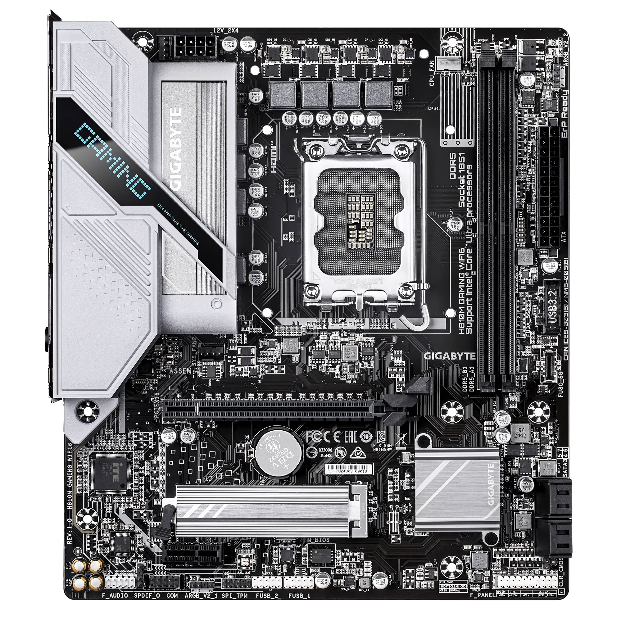 Matériels informatique Gigabyte H810M Gaming WiFi6 infinytech Réunion 02