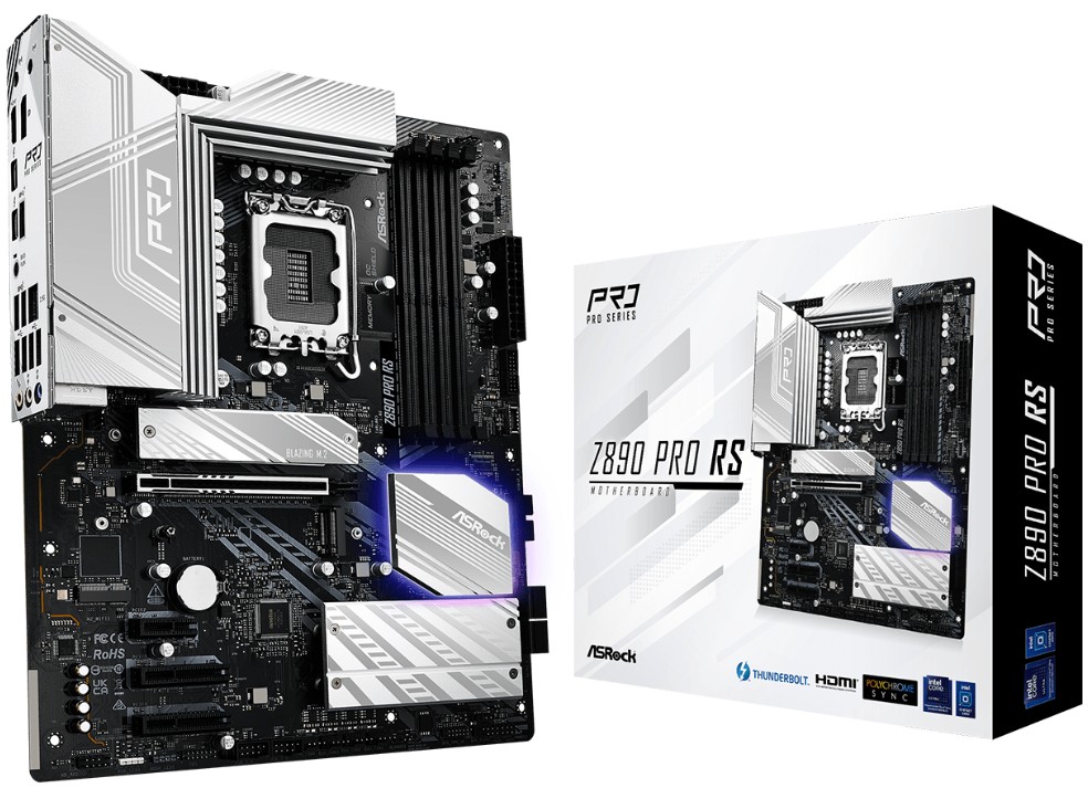 Matériels informatique ASROCK Z890 Pro RS infinytech Réunion 01