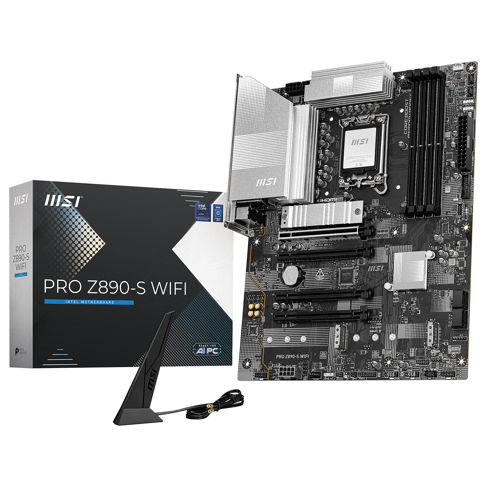 Matériels informatique MSI Pro Z890-S WiFi infinytech Réunion 01