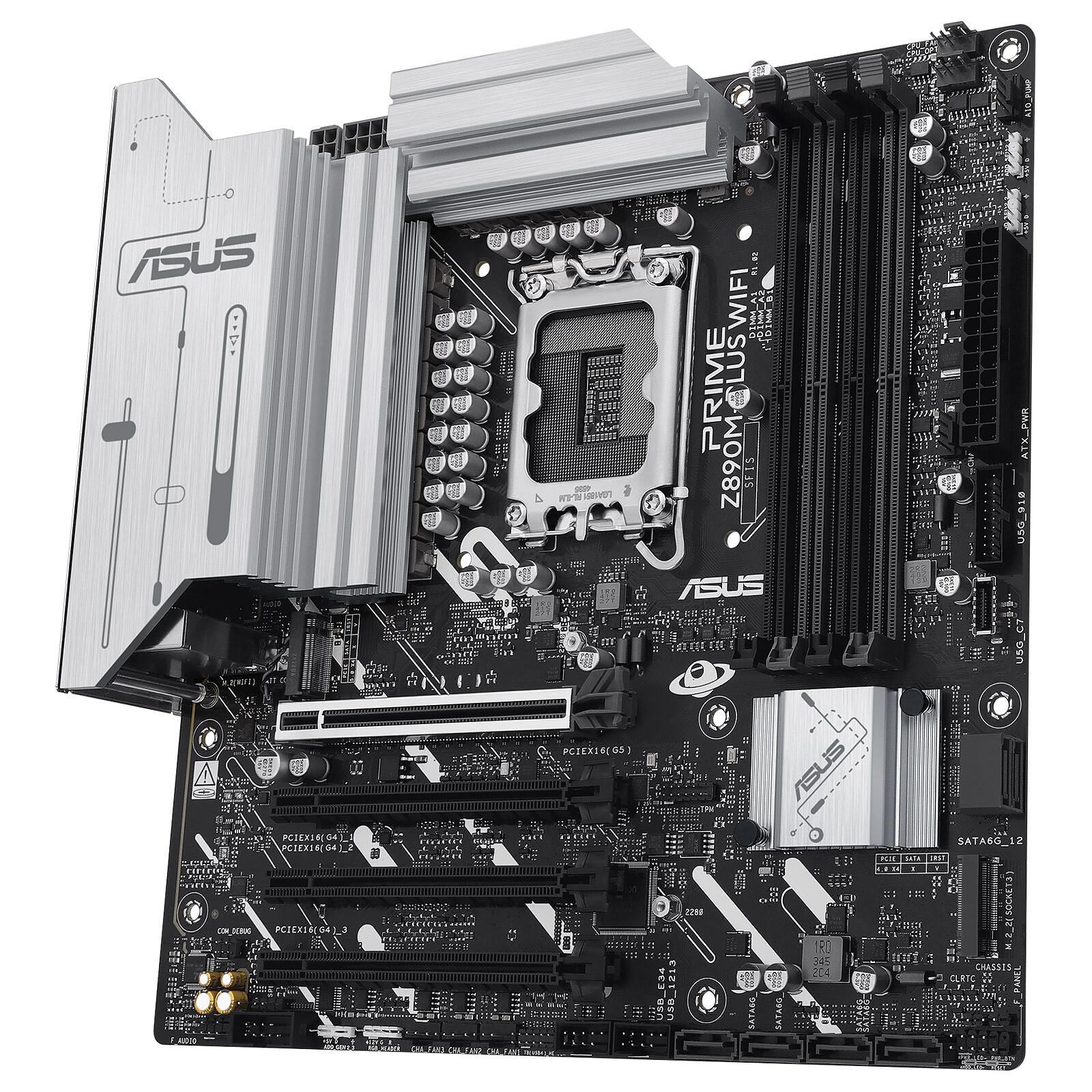 Matériels informatique Asus Prime Z890M-Plus WiFi infinytech Réunion 03
