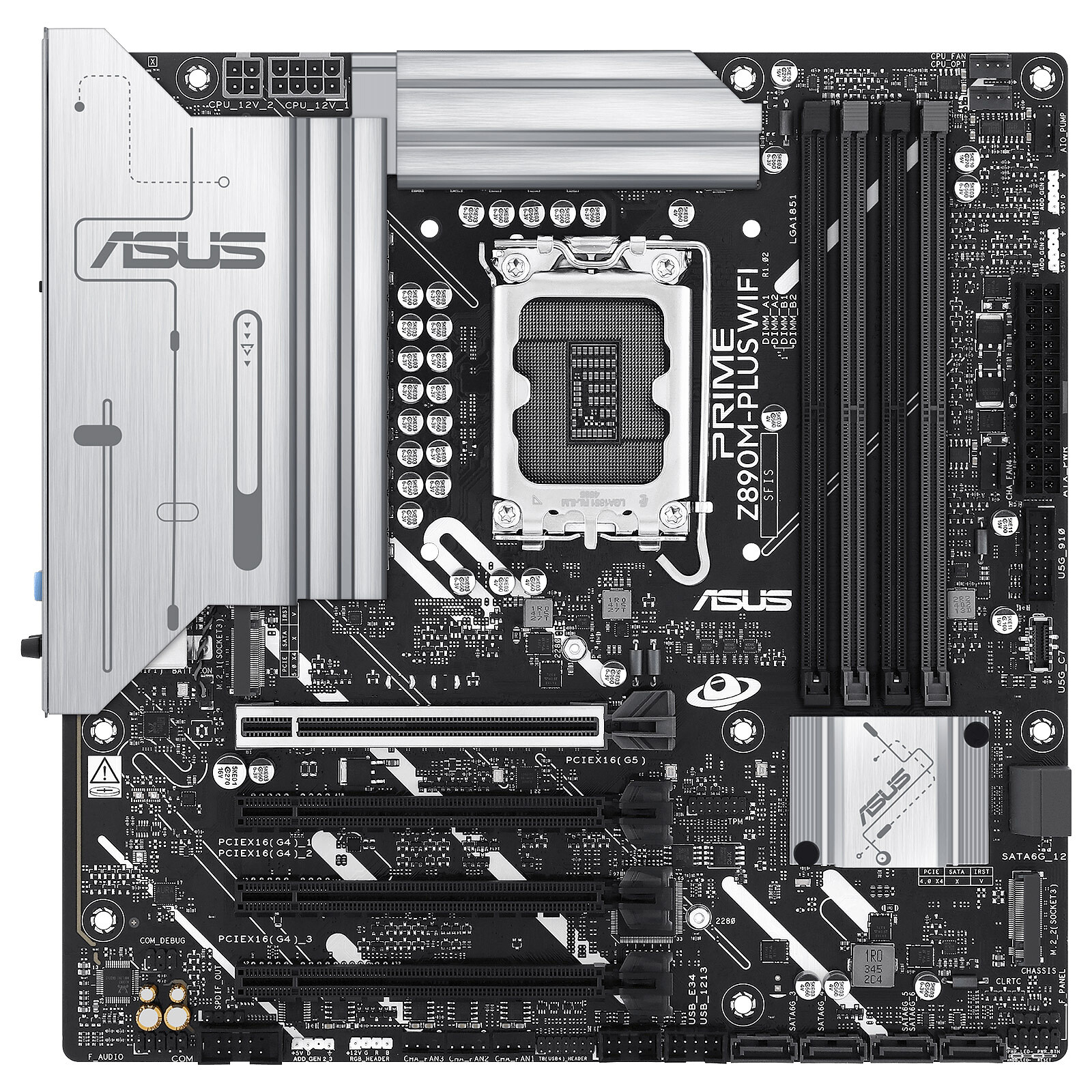 Matériels informatique Asus Prime Z890M-Plus WiFi infinytech Réunion 02