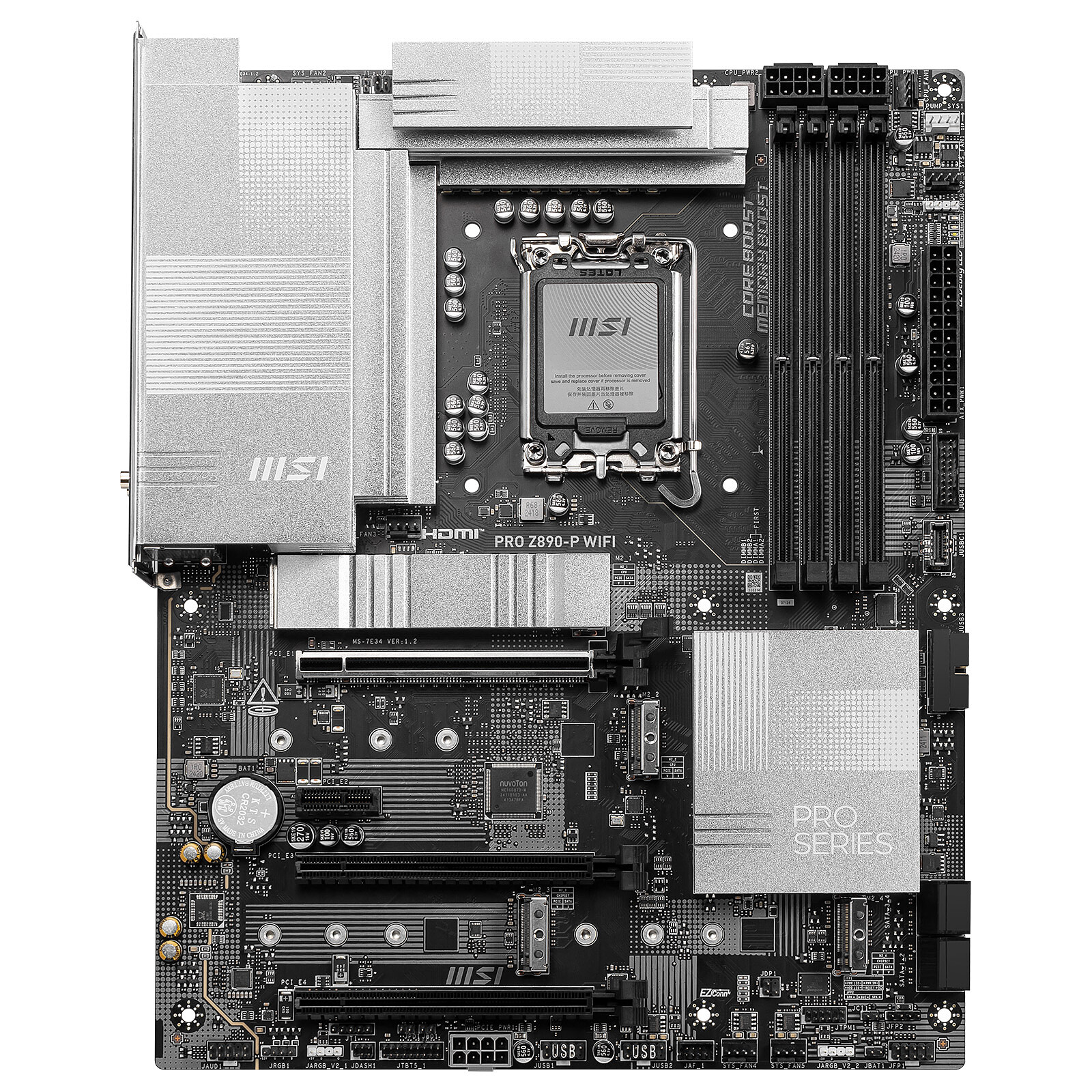 Matériels informatique MSI Pro Z890-P WiFi infinytech Réunion 02