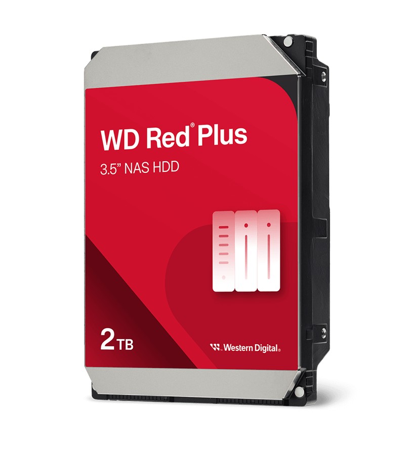 Disque SATA 3.5 WESTERN DIGITAL Red Plus WD20EFPX 2To infinytech Réunion 50