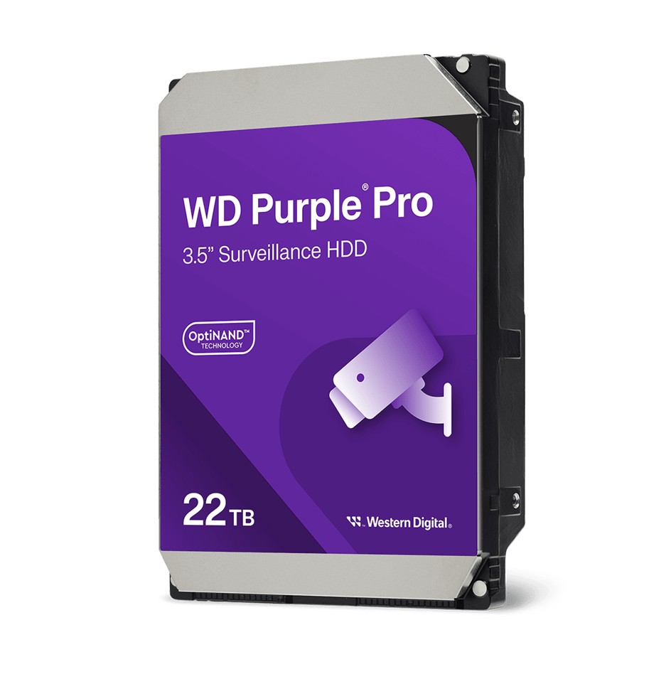 Disque SATA 3.5 WESTERN DIGITAL Purple Pro WD221PURP 22To infinytech Réunion 50