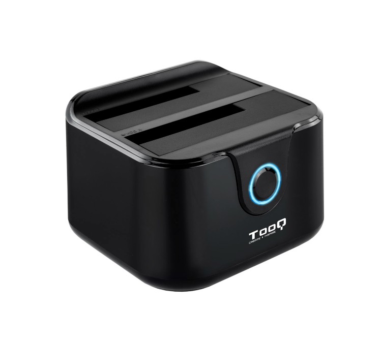 Matériels informatique station daccueil USB 3.0 TOOQ TQDS-802 pour 2 HDD SSD SATA 2.5 ou 3.5 infinytech Réunion 01