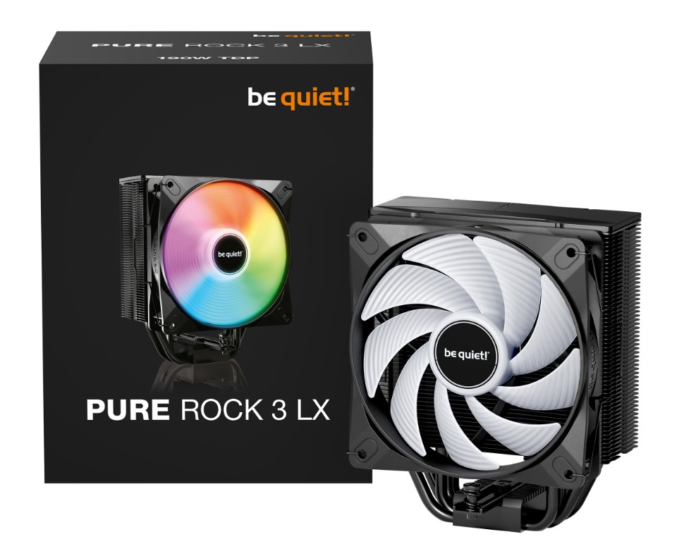 Matériels informatique BE QUIET PURE ROCK 3 LX PWM ARGB Noir infinytech Réunion 05