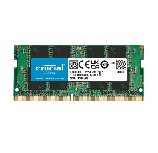 Matériels informatique SODIMM CRUCIAL 8Go DDR4 3200MHz Vert infinytech Réunion 01