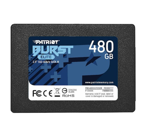 Matériels informatique SSD 2.5 SATA PATRIOT Burst Elite 480Go infinytech Réunion 01