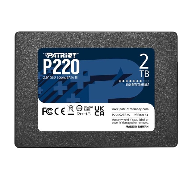 Matériels informatique SSD 2.5 SATA PATRIOT P220 2To infinytech Réunion 01