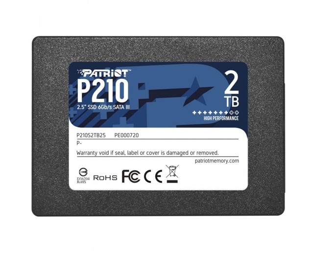Matériels informatique SSD 2.5 SATA PATRIOT P210 2To infinytech Réunion 01
