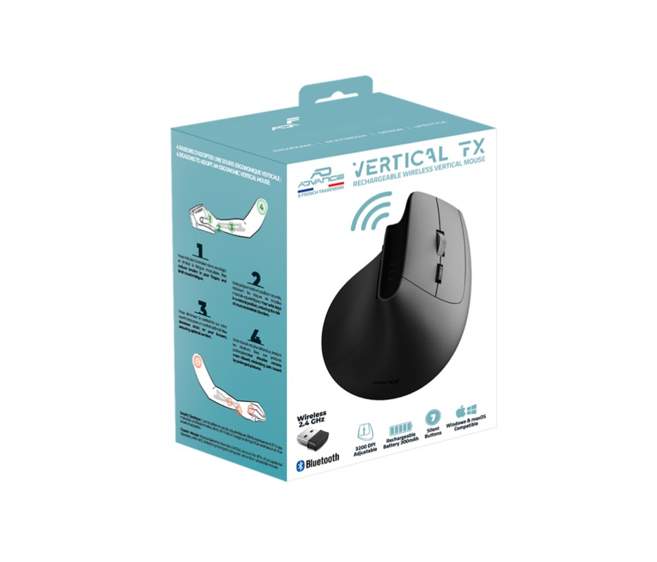 Matériels informatique ADVANCE Vertical FX S-V385RF Grise infinytech Réunion 02