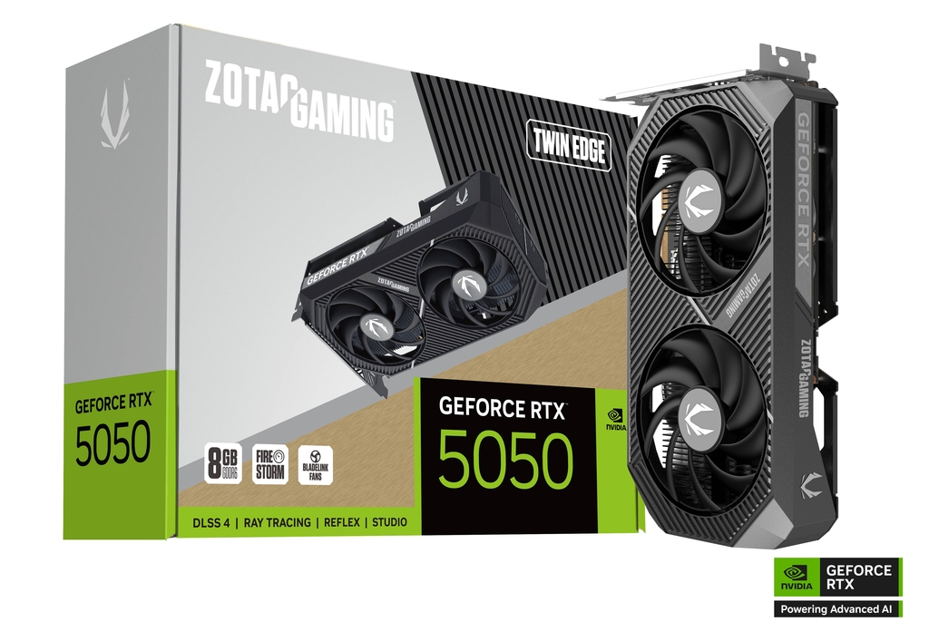 Matériels informatique ZOTAC GAMING GeForce RTX 5050 Twin Edge infinytech Réunion 01