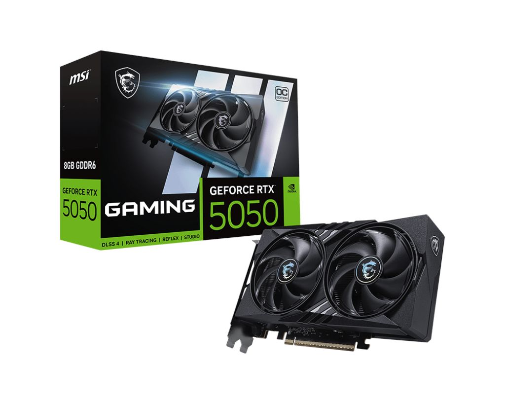 Matériels informatique MSI GeForce RTX 5050 8G GAMING OC infinytech Réunion 01