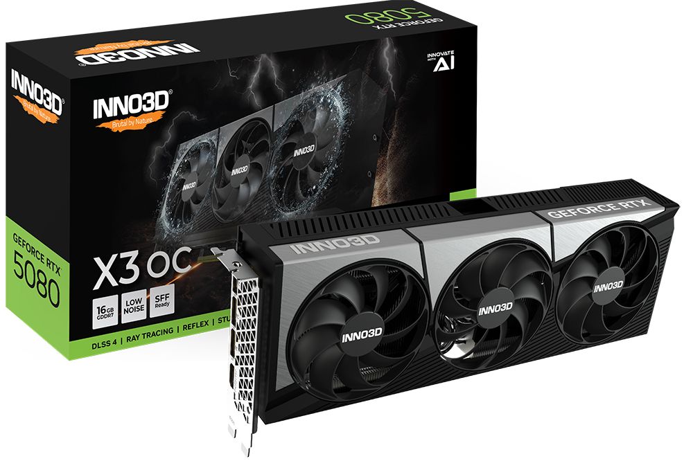 Matériels informatique INNO3D GeForce RTX 5080 X3 OC infinytech Réunion 01