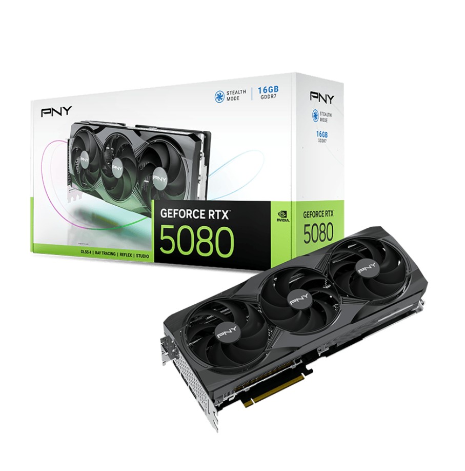 Matériels informatique PNY GeForce RTX 5080 Triple Fan infinytech Réunion 01