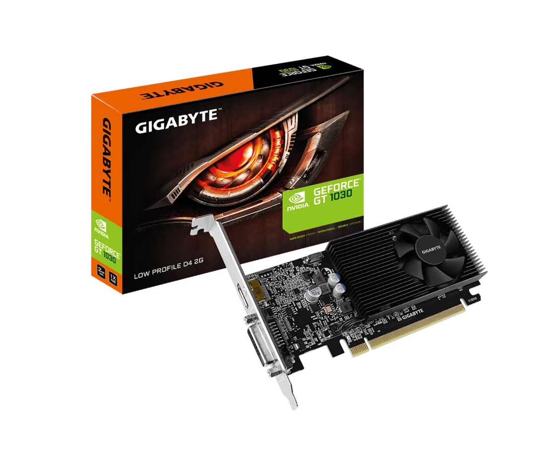 Matériels informatique Gigabyte GeForce GT 1030 D4 Low Profile 2Go DDR4 infinytech Réunion 01