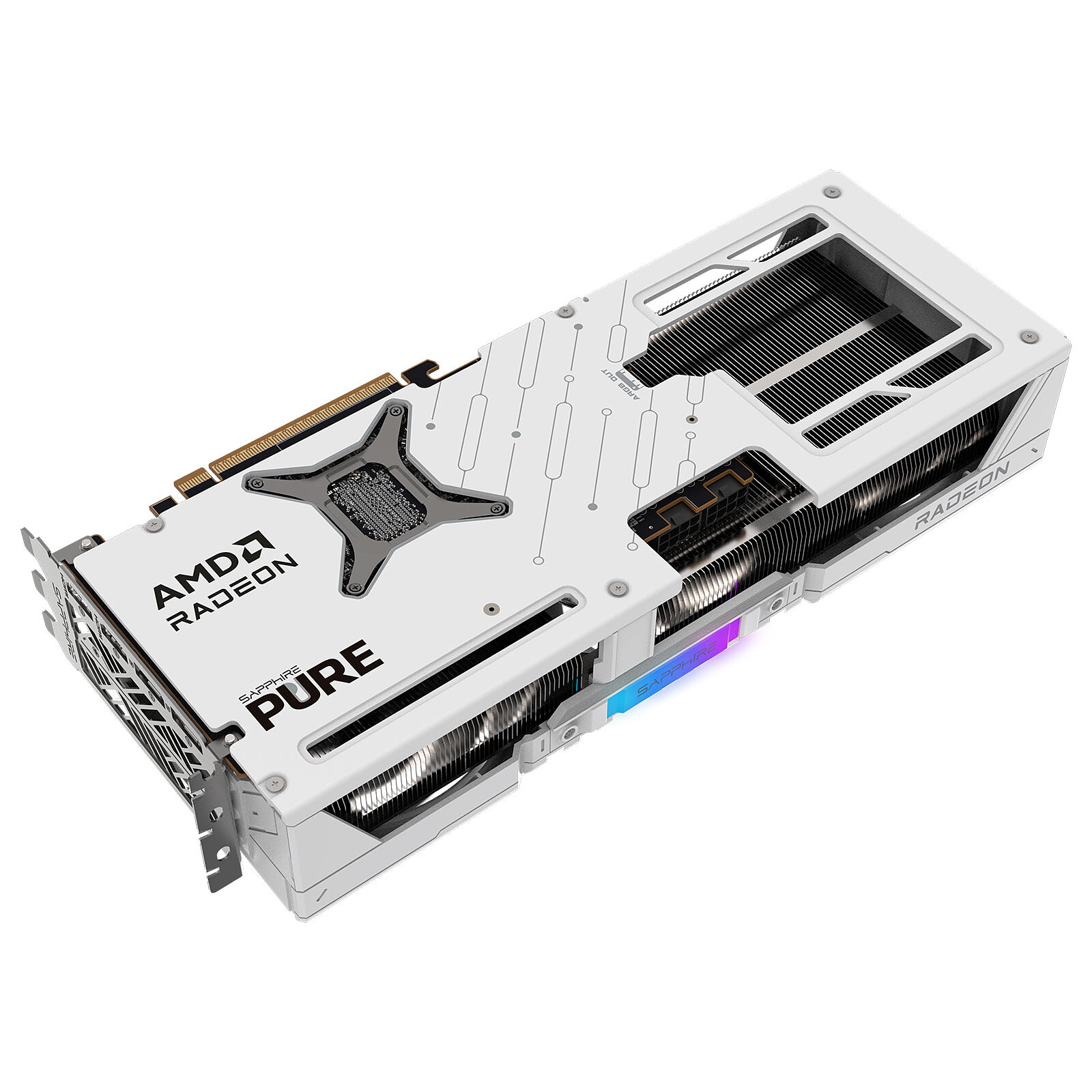 Matériels informatique Sapphire PURE AMD Radeon RX 9070 XT 16GB infinytech Réunion 05