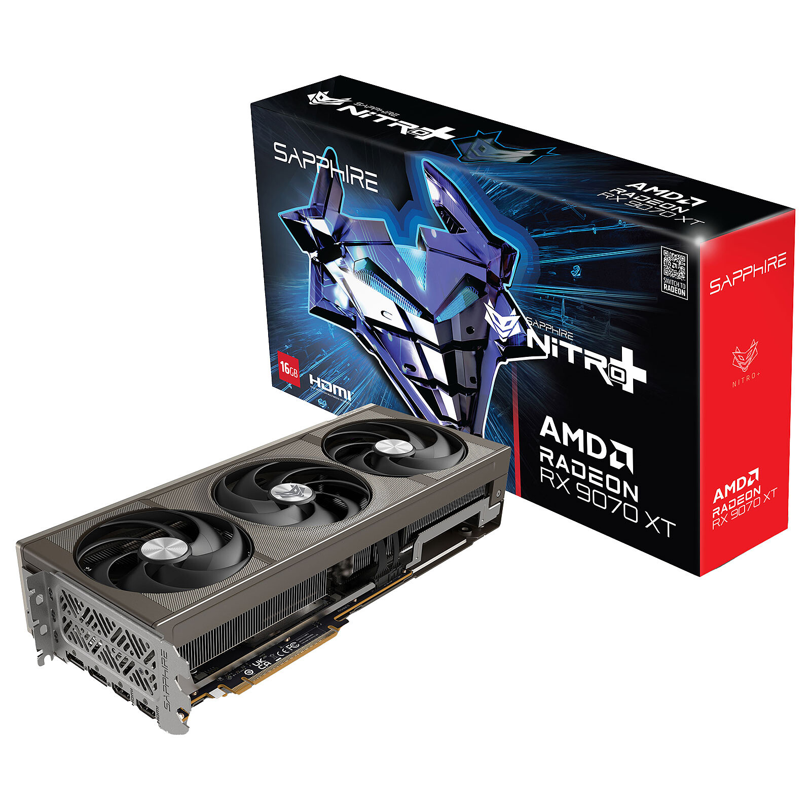 Matériels informatique Sapphire Radeon RX 9070 XT Nitro Plus Gaming OC infinytech Réunion 01